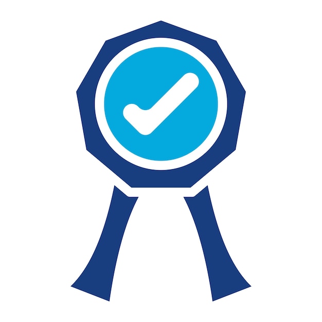 Imagen vectorial del icono de la insignia de confianza Se puede utilizar para la tienda en línea