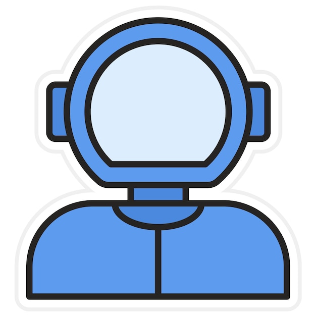 Imagen vectorial del icono del instructor de buceo Se puede utilizar para vacaciones y turismo