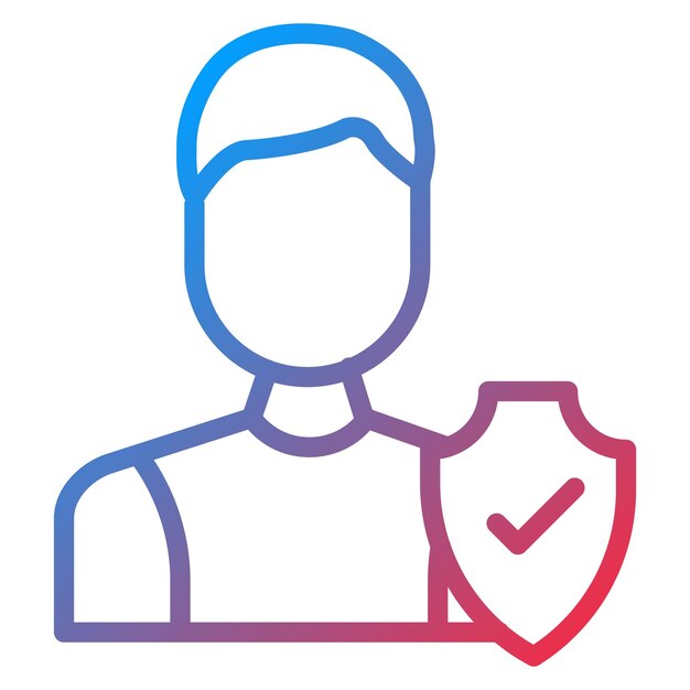 Imagen vectorial del icono de integridad Se puede utilizar para el liderazgo