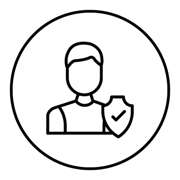 Imagen vectorial del icono de integridad Se puede utilizar para el liderazgo