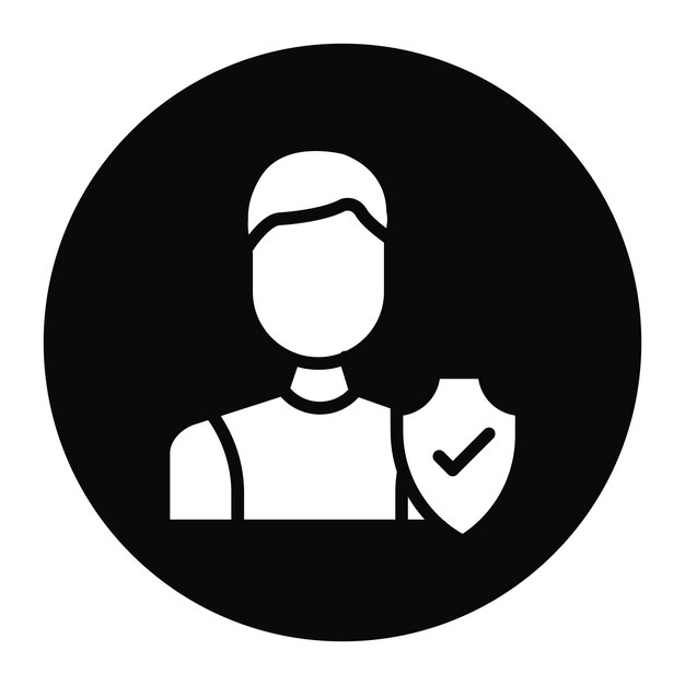 Imagen vectorial del icono de integridad Se puede utilizar para el liderazgo