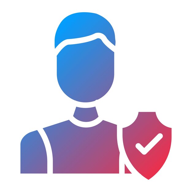 Imagen vectorial del icono de integridad Se puede utilizar para el liderazgo