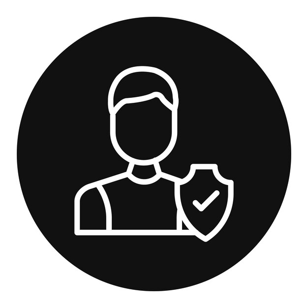Imagen vectorial del icono de integridad Se puede utilizar para el liderazgo