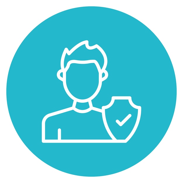 Imagen vectorial del icono de integridad Se puede utilizar para los rasgos de personalidad