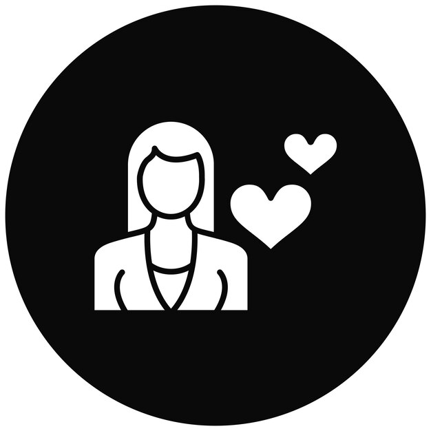 Imagen vectorial del icono de interés Se puede utilizar para el marketing de influencers