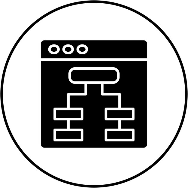 Imagen vectorial del icono de la interfaz Ux Se puede utilizar para la experiencia del usuario