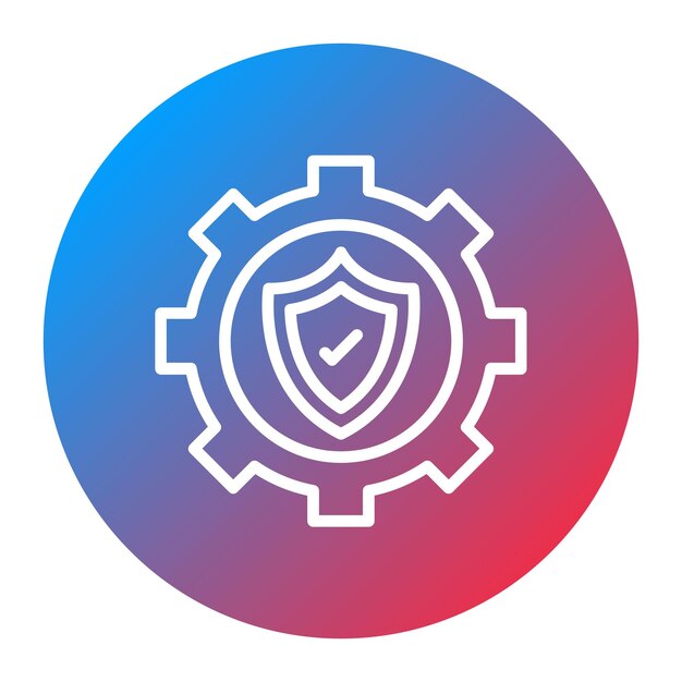 Imagen vectorial del icono de interrupción Se puede utilizar para la interrupción del negocio