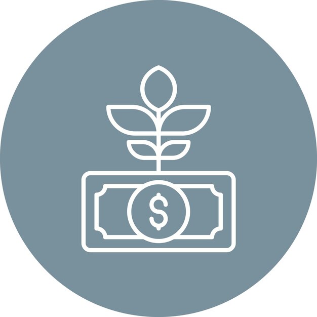 Imagen vectorial del icono de inversión Se puede utilizar para invertir