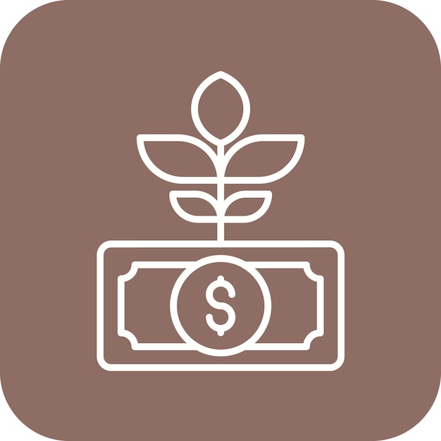 Imagen vectorial del icono de inversión Se puede utilizar para invertir