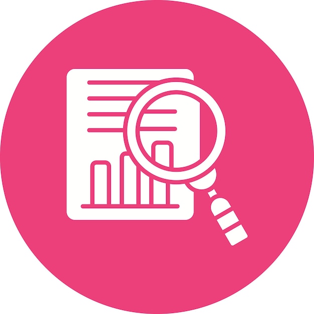 Imagen vectorial de icono de investigación Se puede utilizar para la creatividad