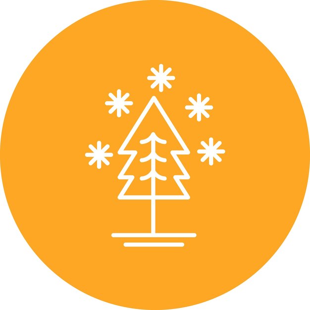 Imagen vectorial de icono de invierno Se puede usar para invierno