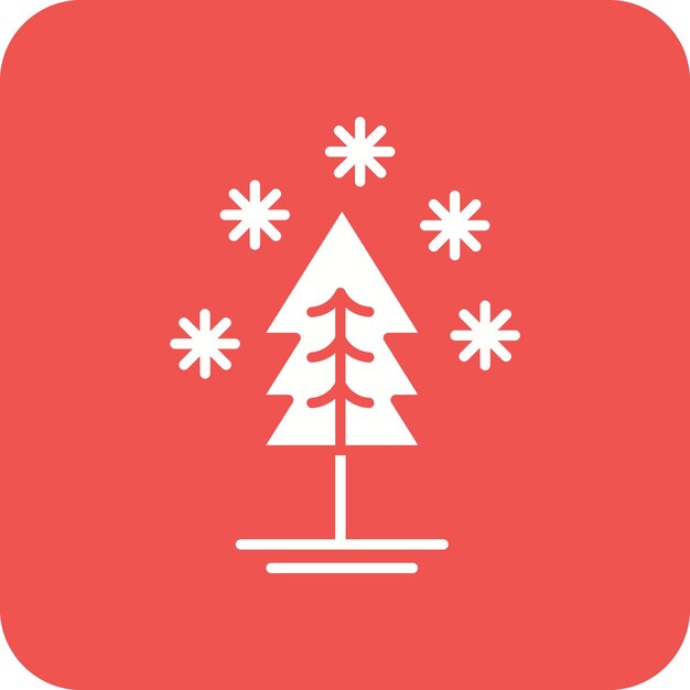 Imagen vectorial de icono de invierno Se puede usar para invierno