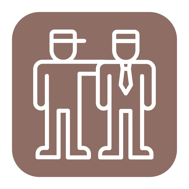 La imagen vectorial del icono de invitación de invitados se puede utilizar para eventos de premios