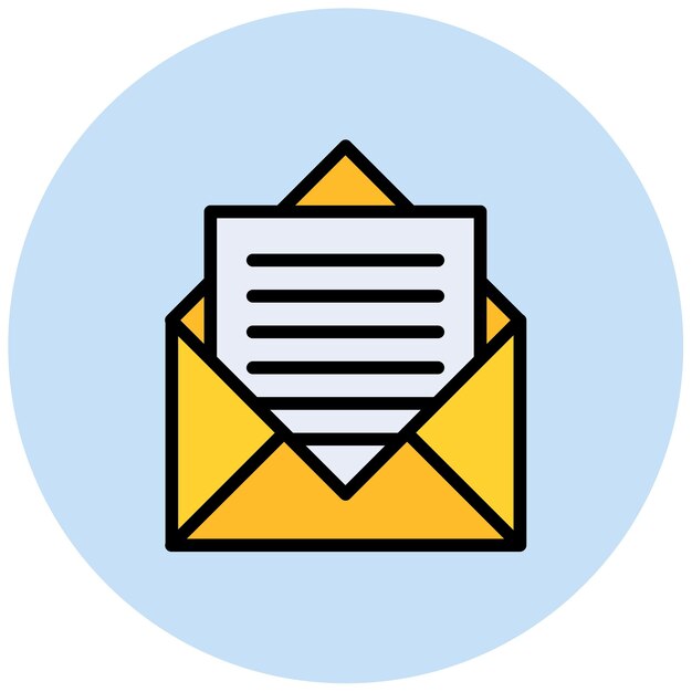 Imagen vectorial del icono de invitación Se puede utilizar para eventos de premios