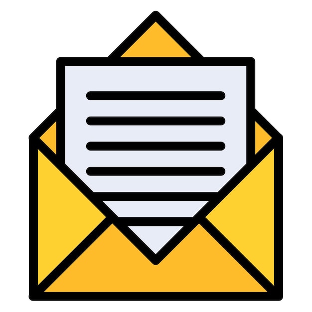 Imagen vectorial del icono de invitación Se puede utilizar para eventos de premios
