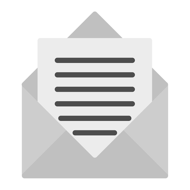 Imagen vectorial del icono de invitación Se puede utilizar para eventos de premios