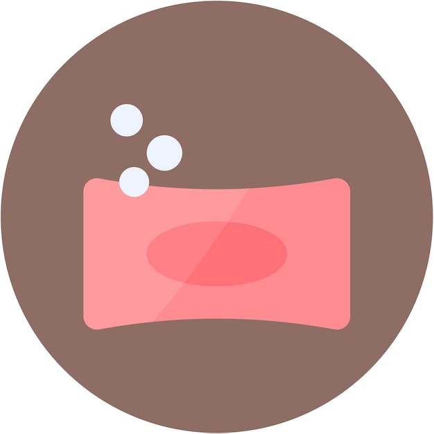 Imagen vectorial del icono del jabón Se puede usar para la lavandería
