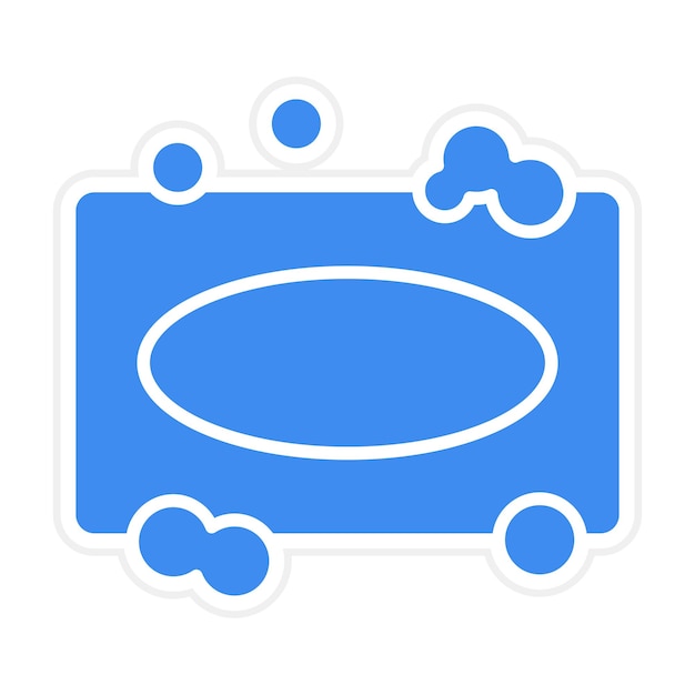 Imagen vectorial del icono del jabón Se puede usar para Spa