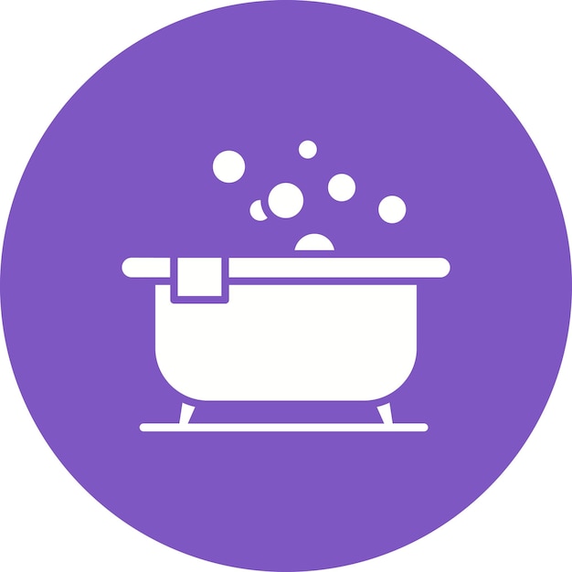 Imagen vectorial del icono del jacuzzi Se puede utilizar para el spa