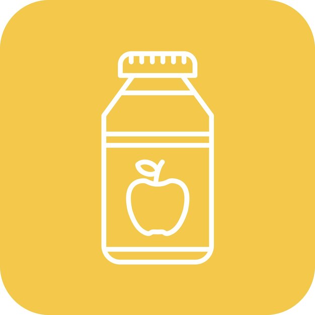 La imagen vectorial del icono de Jam se puede usar para el otoño