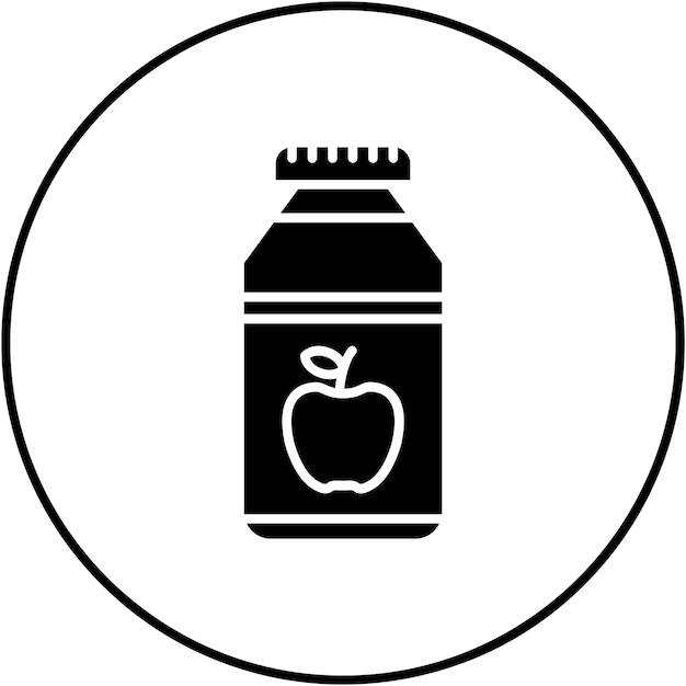 La imagen vectorial del icono de Jam se puede usar para el otoño