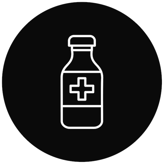 Imagen vectorial del icono del jarabe Se puede usar para la mañana y el desayuno