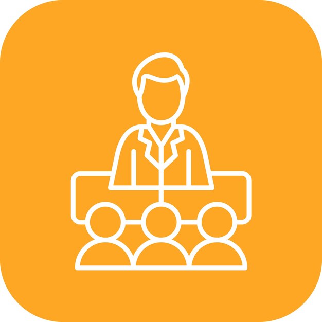 Imagen vectorial de icono de jerarquía Se puede utilizar para el arranque