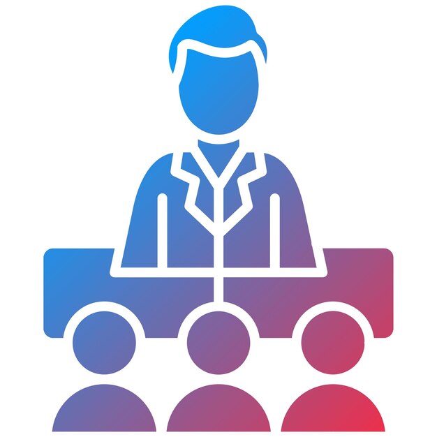 Imagen vectorial de icono de jerarquía Se puede utilizar para el arranque