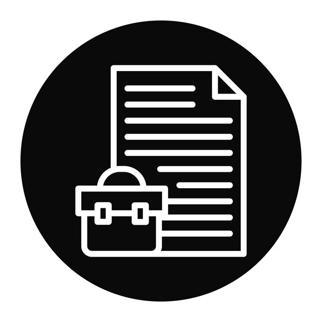 Imagen vectorial del icono de JOBS Act Puede utilizarse para el crowdfunding