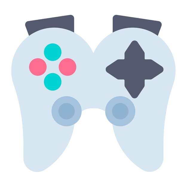 Imagen vectorial del icono del joystick Se puede utilizar para la realidad aumentada