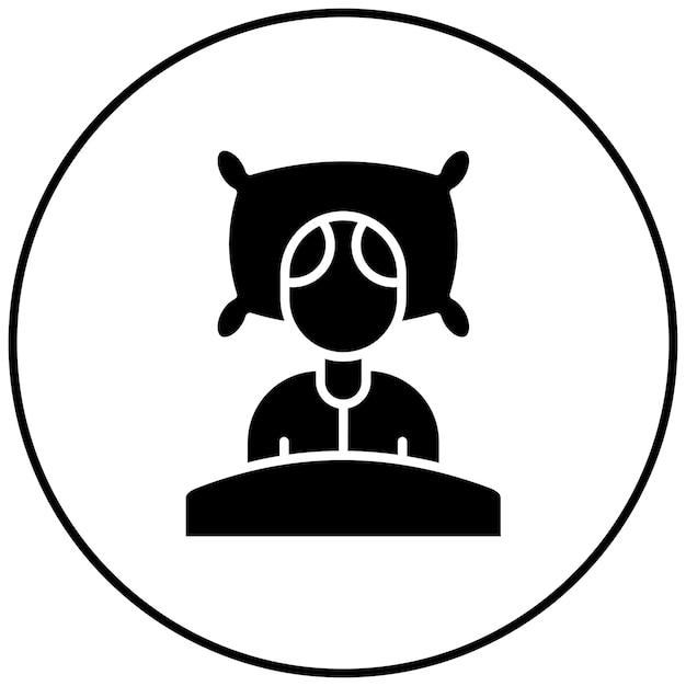 Imagen vectorial del icono de la jubilación por discapacidad Se puede utilizar para la discapacidad