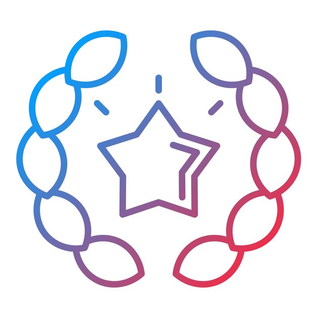 Imagen vectorial del icono del juego Logro Se puede usar para juegos en línea