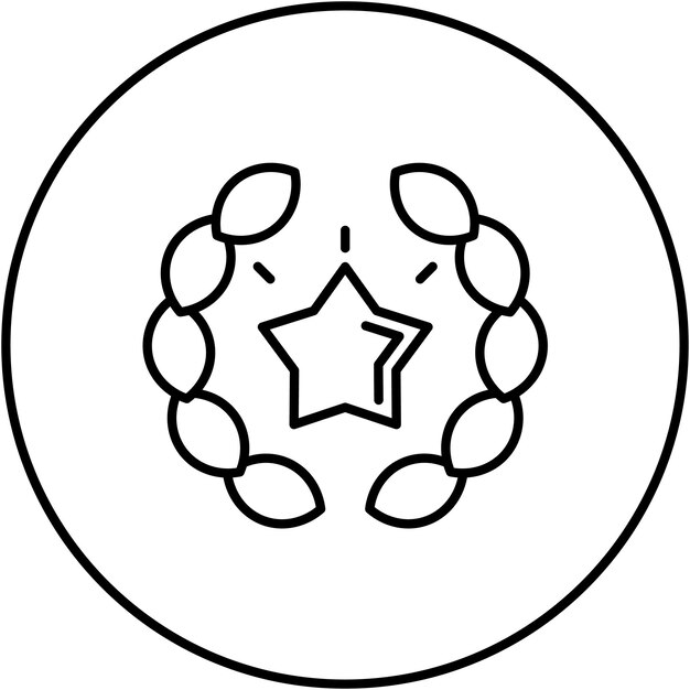 Imagen vectorial del icono del juego Logro Se puede usar para juegos en línea