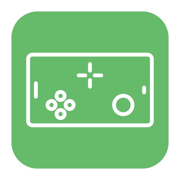 Imagen vectorial de icono de juego móvil Se puede utilizar para el comercio electrónico de juegos