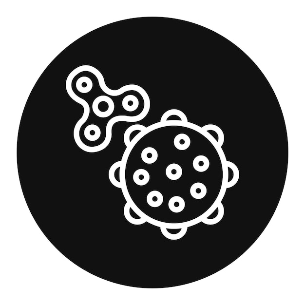 Imagen vectorial de icono de juego sensorial Se puede utilizar para la guardería