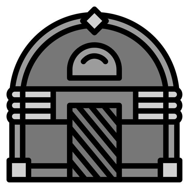 Imagen vectorial de icono de jukebox Se puede usar para Bar