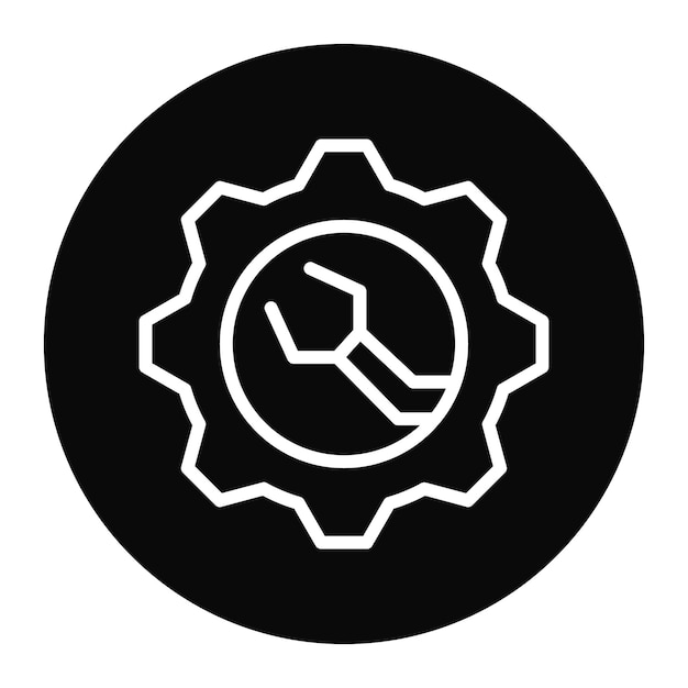 Imagen vectorial del icono del kit de robótica Se puede utilizar para la robótica