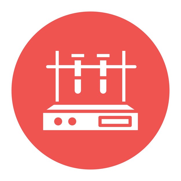 Imagen vectorial del icono de Lab Shaker Se puede usar para Lab