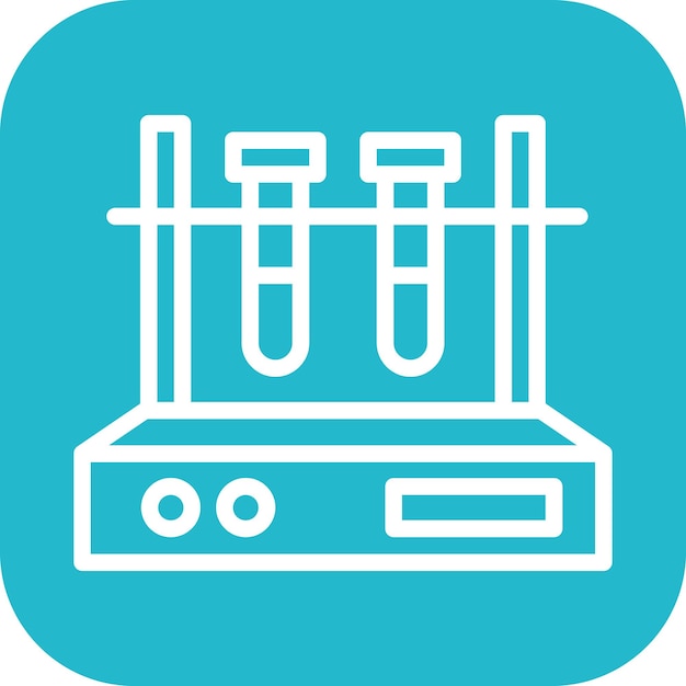 Imagen vectorial del icono de Lab Shaker Se puede usar para Lab