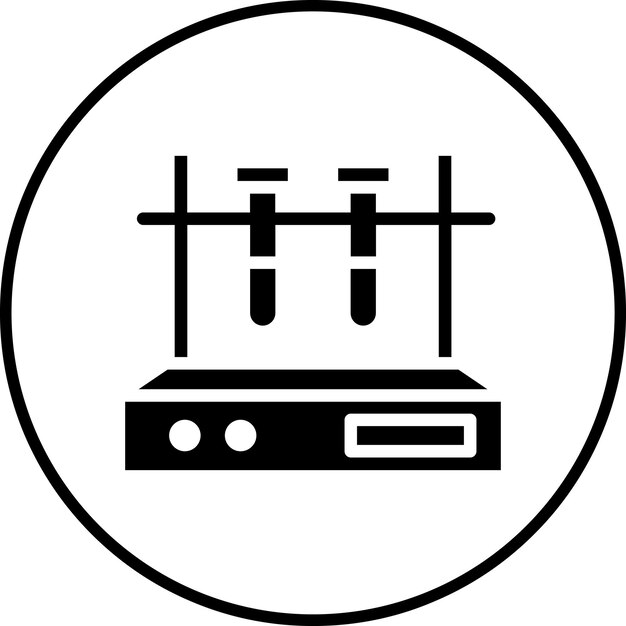 Imagen vectorial del icono de Lab Shaker Se puede usar para Lab