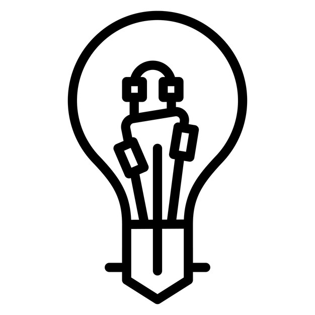 Imagen vectorial del icono de la lámpara de halógeno Se puede utilizar para la iluminación