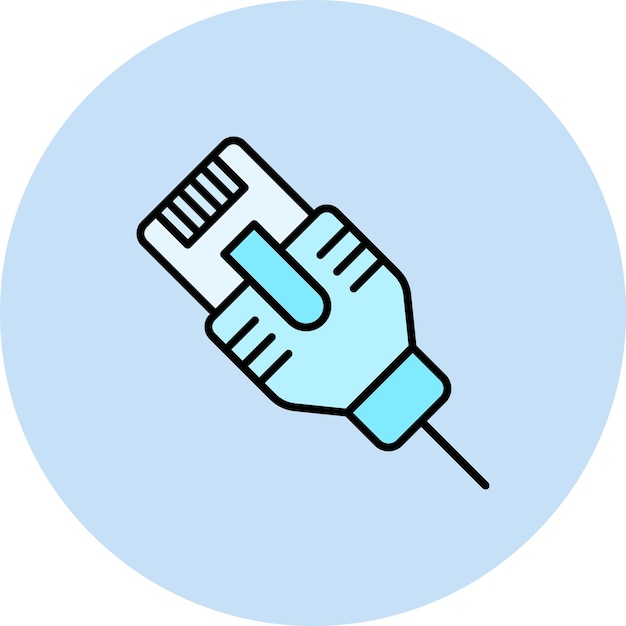 Imagen vectorial de icono de LAN Se puede utilizar para computadora y hardware