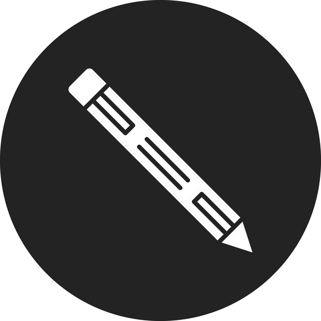 Imagen vectorial del icono del lápiz Se puede utilizar para mejoras en el hogar