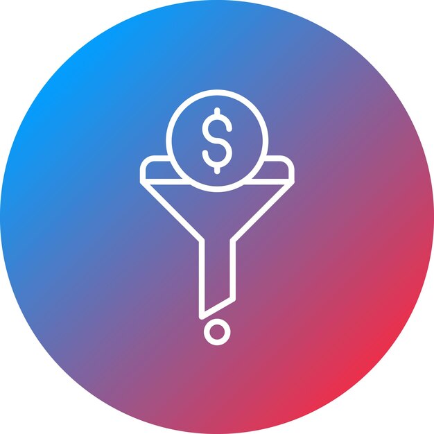 Imagen vectorial del icono de leads Se puede usar para ventas