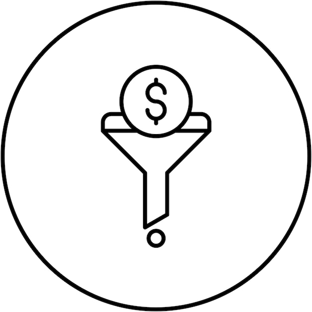 Imagen vectorial del icono de leads Se puede usar para ventas