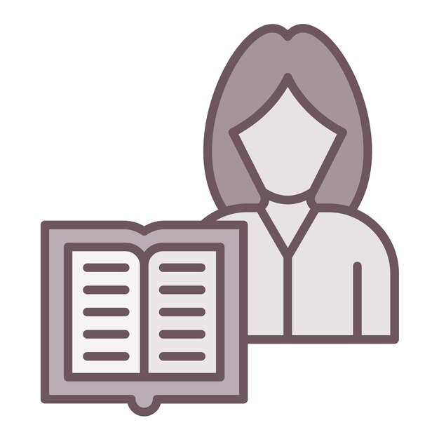 Imagen vectorial del icono de lectores Se puede utilizar para Comunicación y Medios