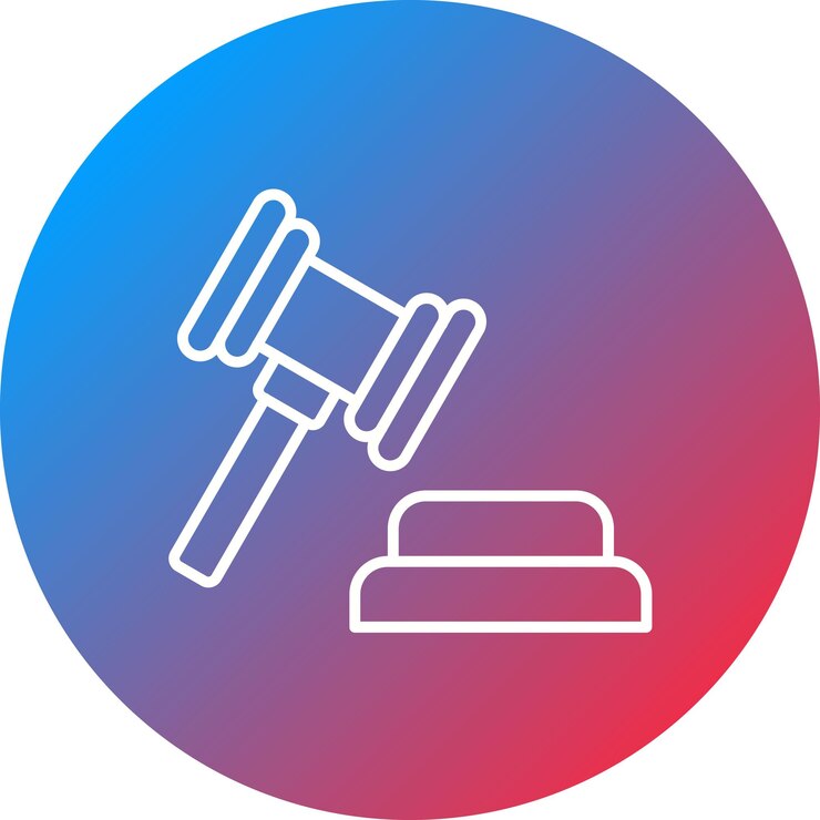 Vector imagen vectorial de icono legal de base puede utilizarse para el rgpd