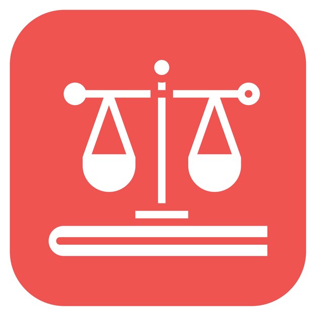 Imagen vectorial del icono de la legislación Puede utilizarse para la cumplimiento y la regulación