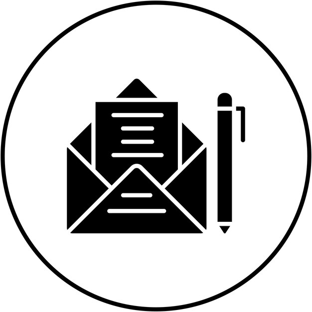 La imagen vectorial del icono de la letra se puede usar para donaciones