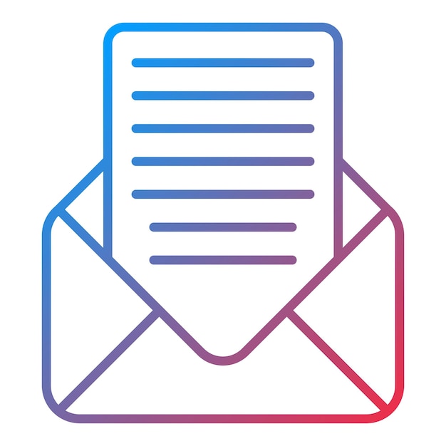 Imagen vectorial de icono de letra Se puede usar para marketing